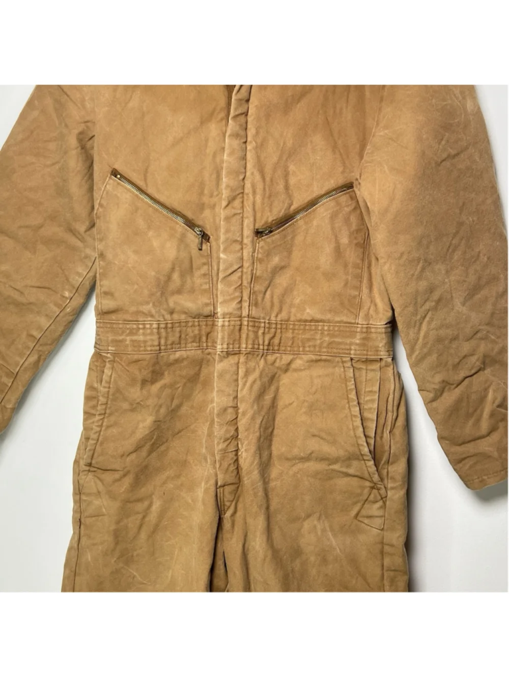 Walls Blizzard Pruf Coverall Insulated Duck Men’s M Short Made In USA Vintage